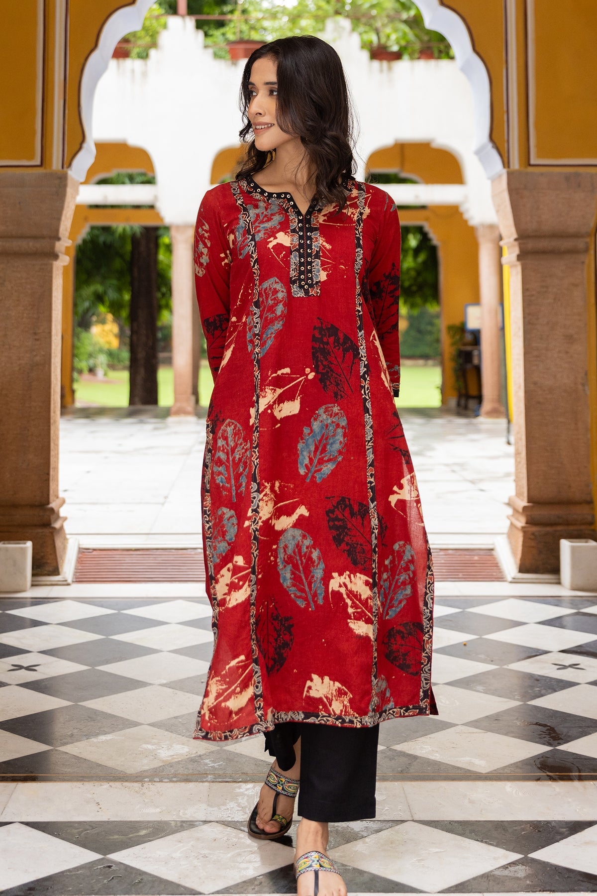 Ajrakh Kurta