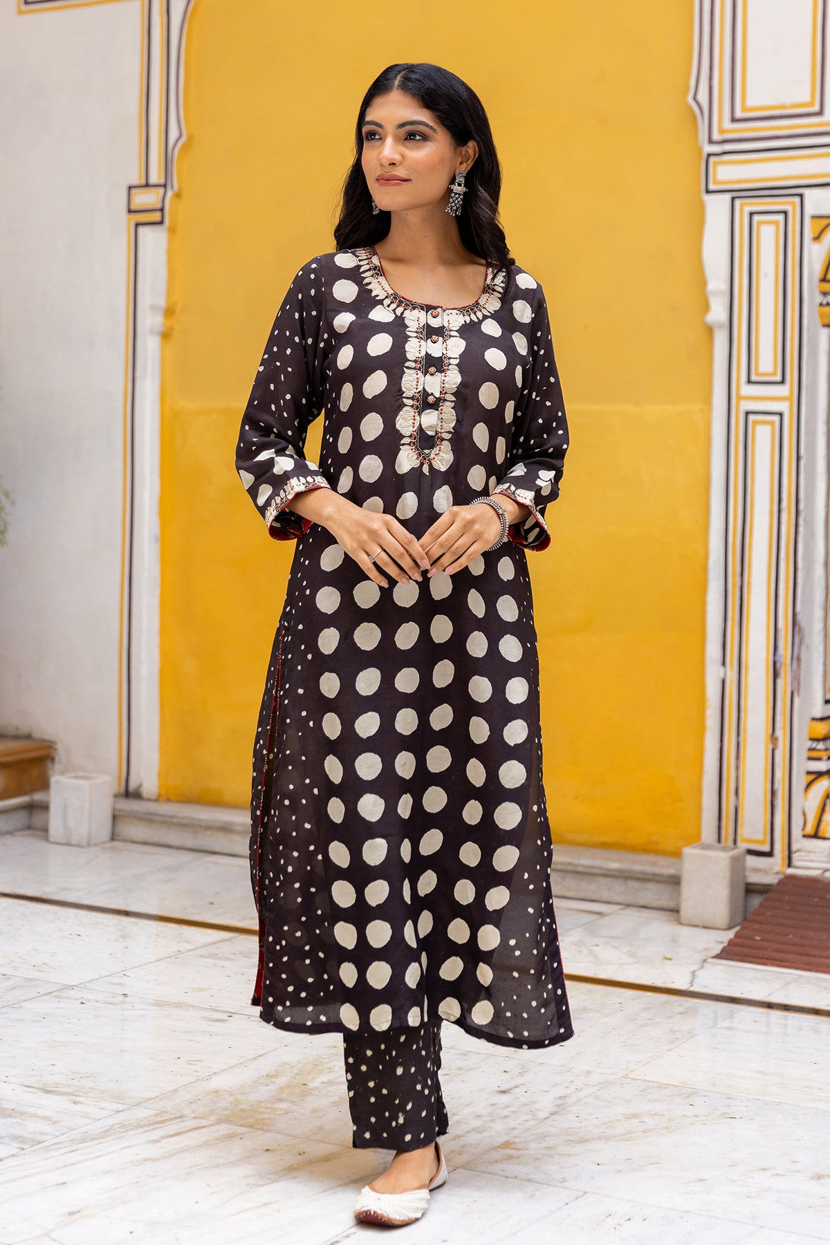 Bagru block print kurta