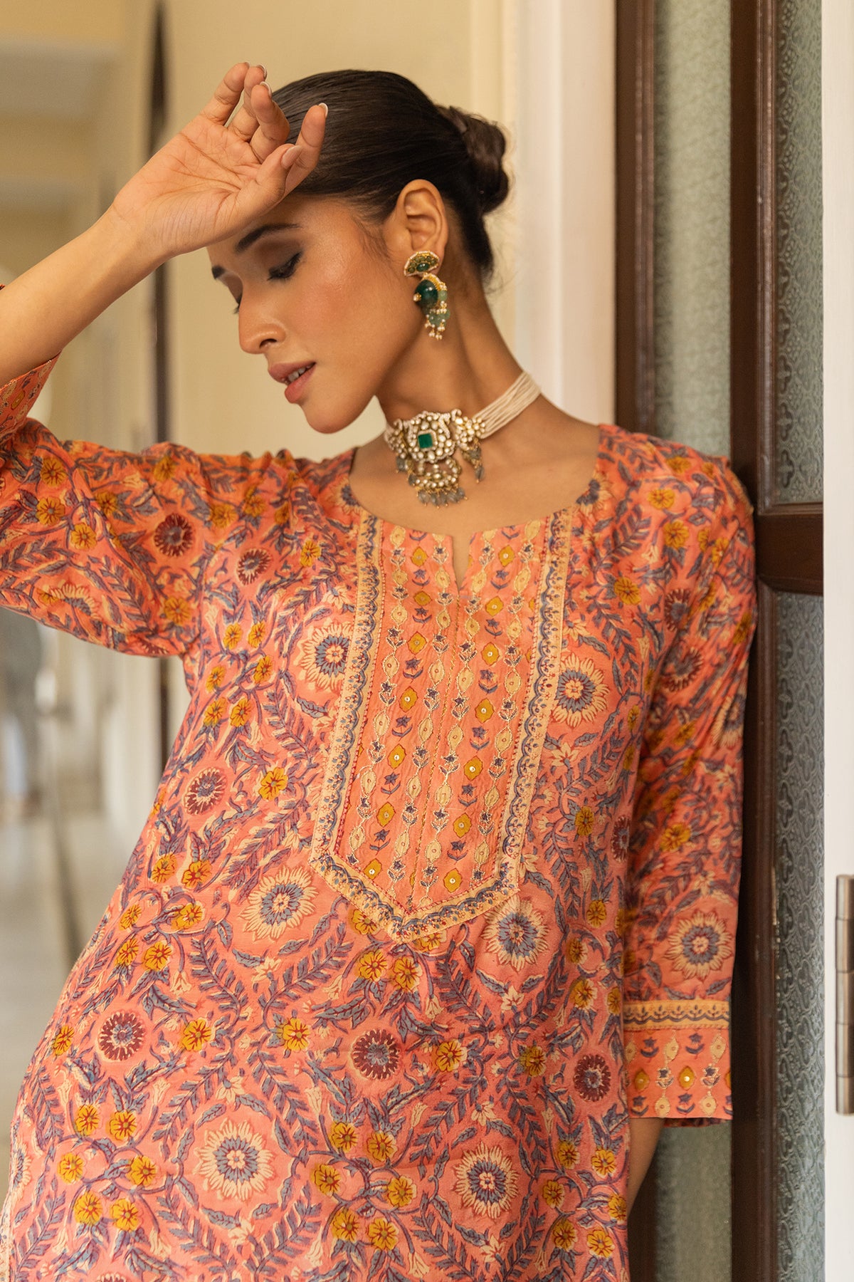 Soft muslin kurta