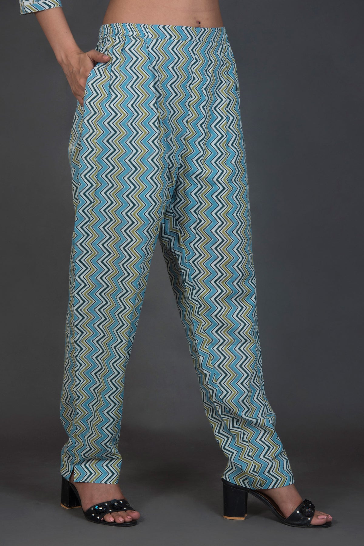 Sanganeri Print Ethnic Pants