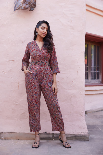 Ethnic Jumpsuit for Women, Jumpsuit Dress for Girls