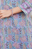 Hand Block Print Afghani Style Long Kurta