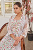 Floral Hand Block Print Dress Co-Ord Set With Kota Cotton Shrug