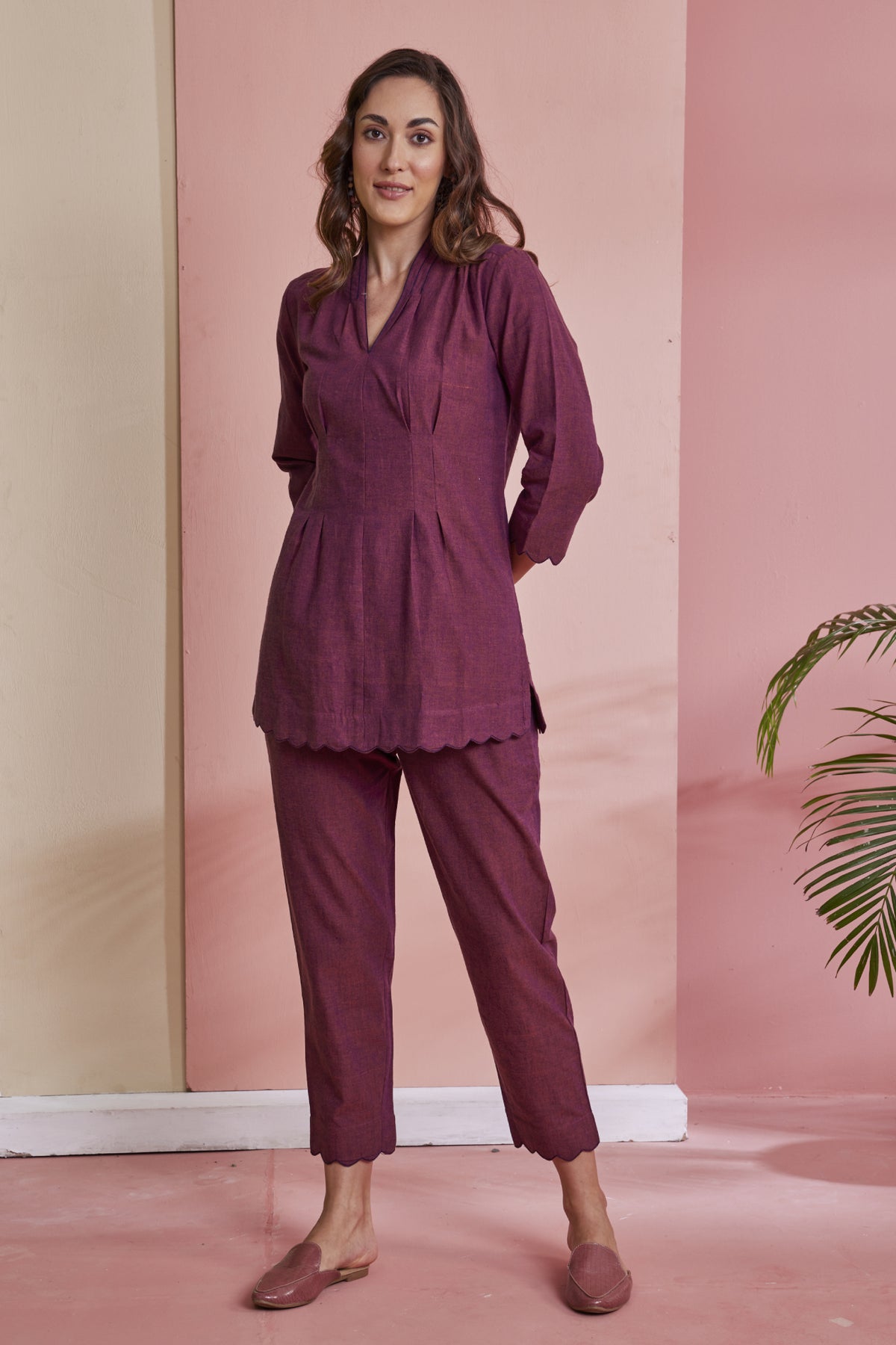 Buy Latest Women's Two-Piece Co-Ord Set | The Vishnu Store