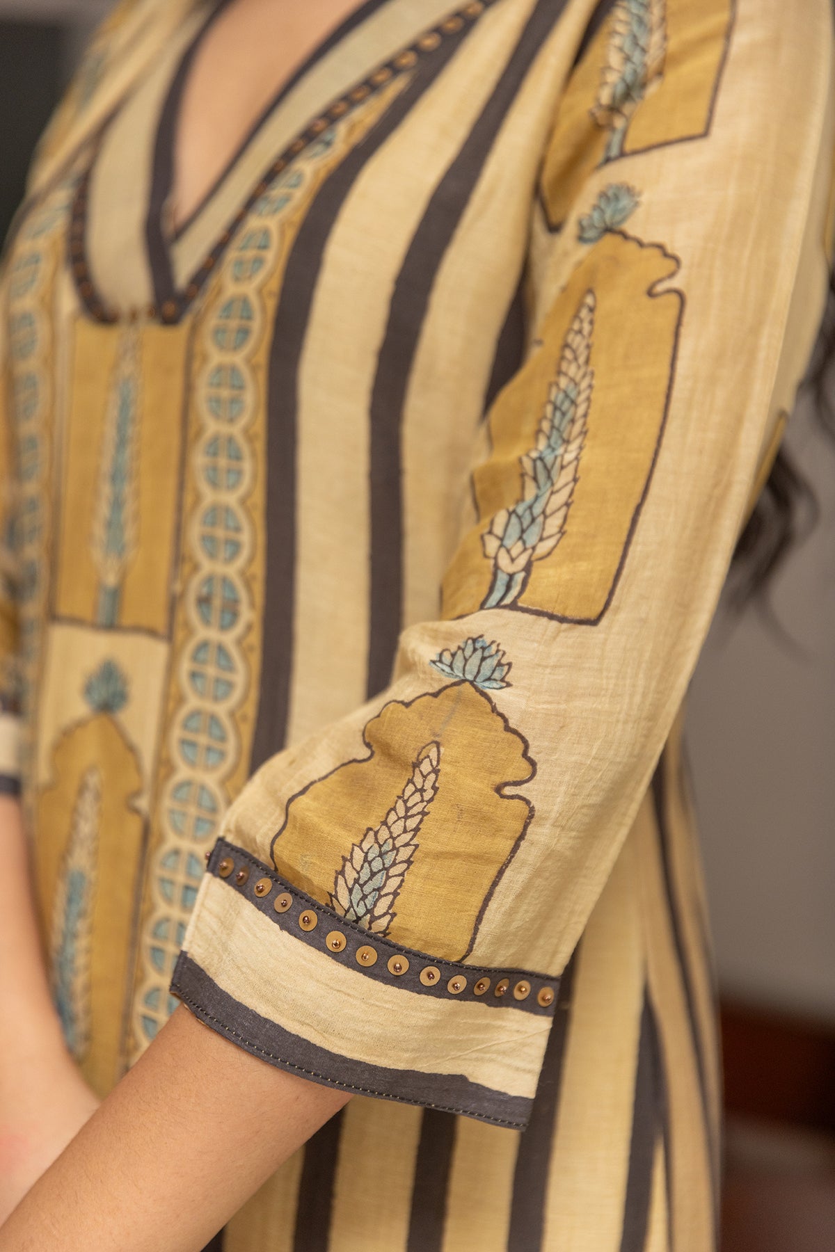 Women's printed suit 