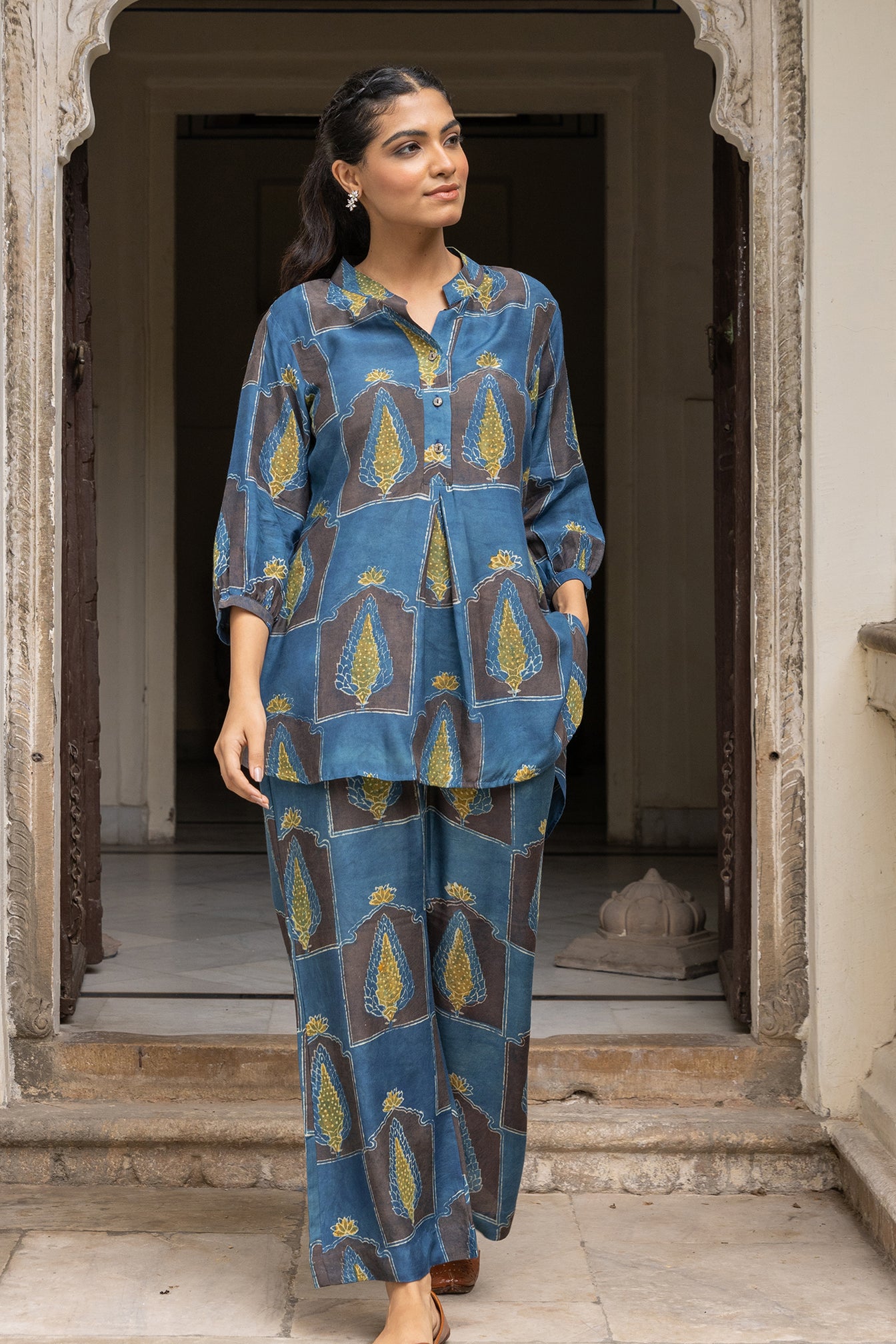 Pinted Co-ord Set For Women