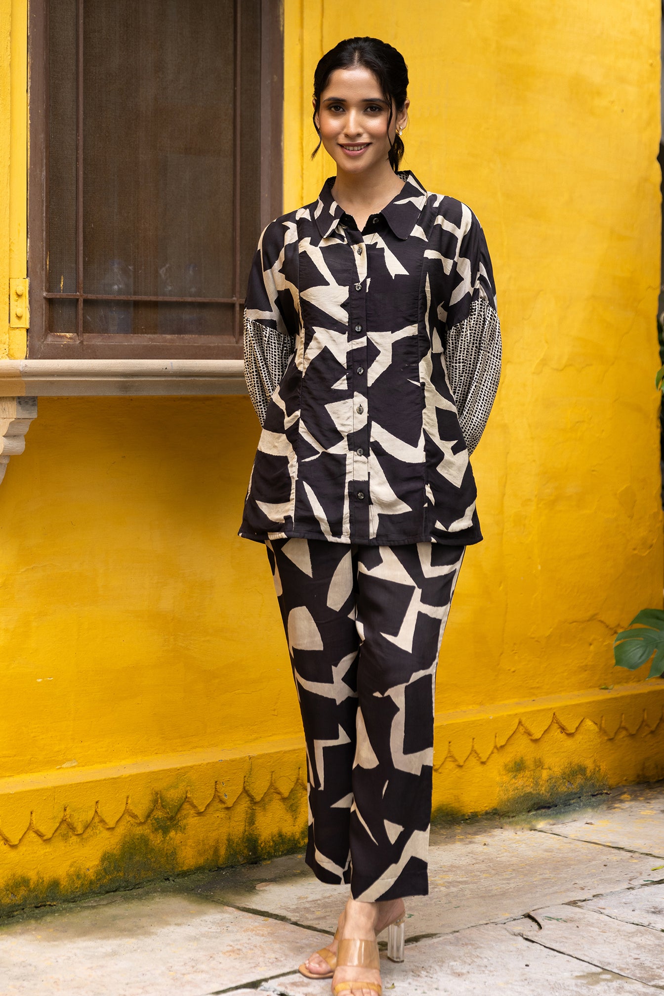 Bagru Print Co-ord Set For Women