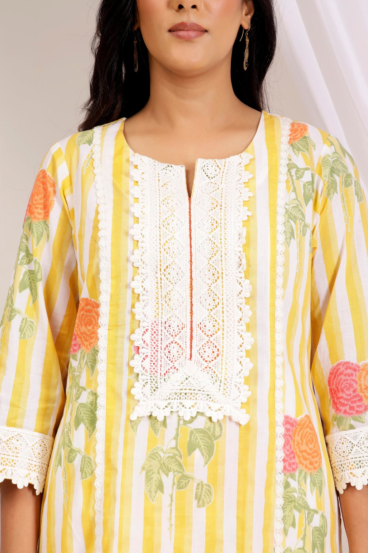 Printed Cotton Farshi Salwar Co-Ord Set