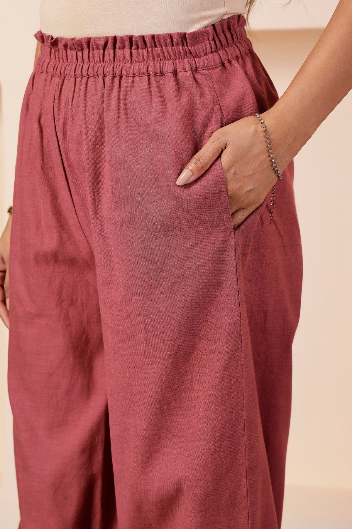 Rosewood Long Shot Cotton Salwar Pant Set