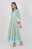 Mulmul Cotton Printed Anarkali Dress