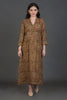 Muslin Hand Block Print Dart Dress