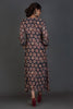  Indigo Printed Cotton Dress
