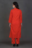 Slub Cotton Solid Kurta