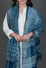 Kota Doriya Indigo Dupatta