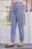 Diamond Hand Block Print Ethnic Trouser With Pockets
