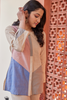 Colorblocked Cotton Co-Ord Set