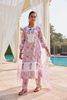 Pink Hand Block Print Straight Fit Ethnic Pants With Pocket