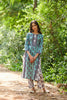 Sanganeri Print Cotton Mul Mul Blue Kurta
