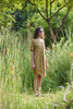 Angrakha Handkerchief Knee Length Dress