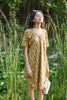 Angrakha Handkerchief Knee Length Dress