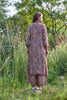 Maroon Kalamkari Angrakha Kurta