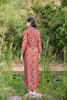 Hand Block Kalamkari Print A-Line Dress
