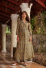Light Mustard Hand Block Kalamkari Print Palazzo