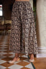Hand Block Kalamkari Leaf Print Palazzo
